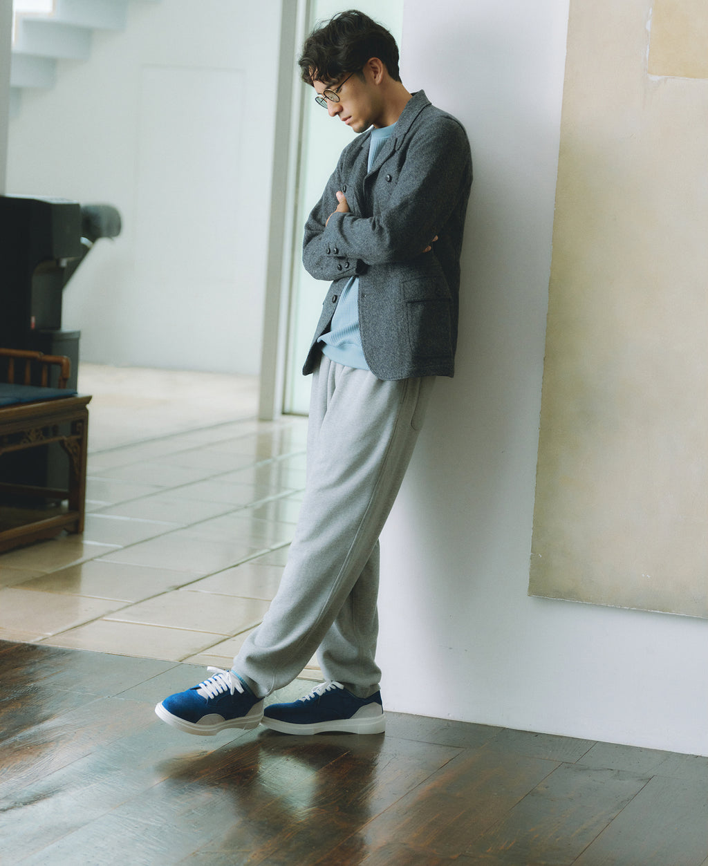 SOU：NAVY/GRAY