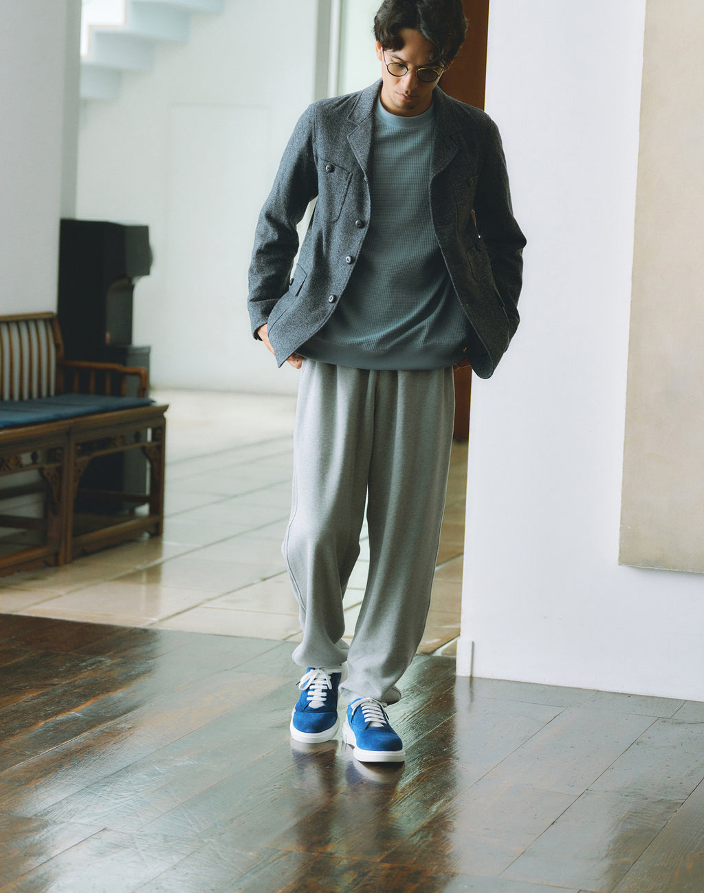SOU：NAVY/GRAY