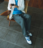 LEN：GRAY/NAVY(LIMITED)