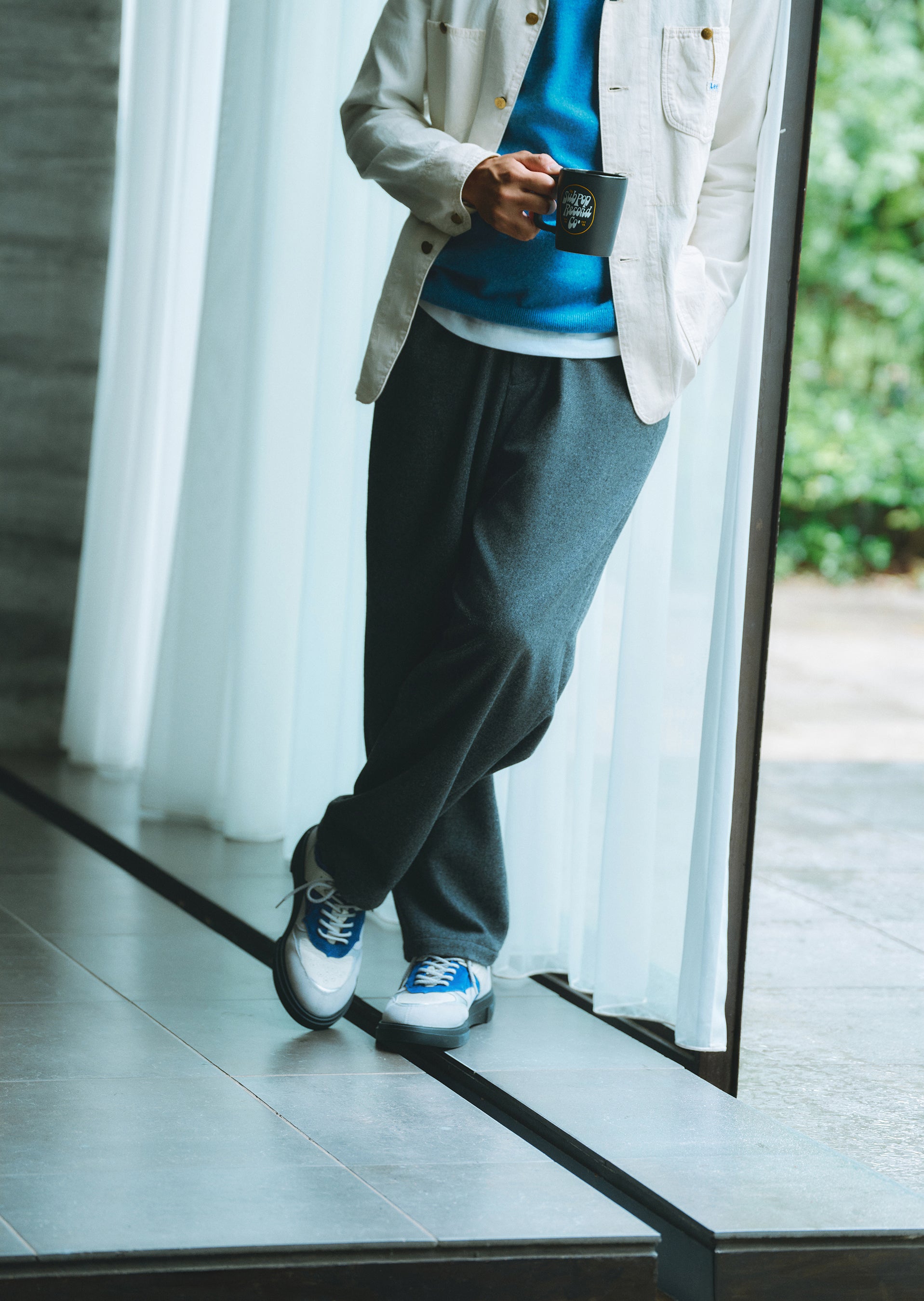 LEN：GRAY/NAVY(LIMITED)