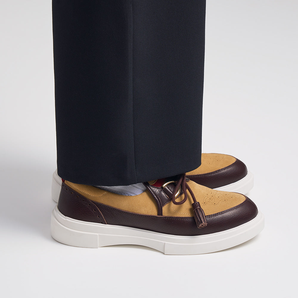 ZIN：BROWN/BEIGE